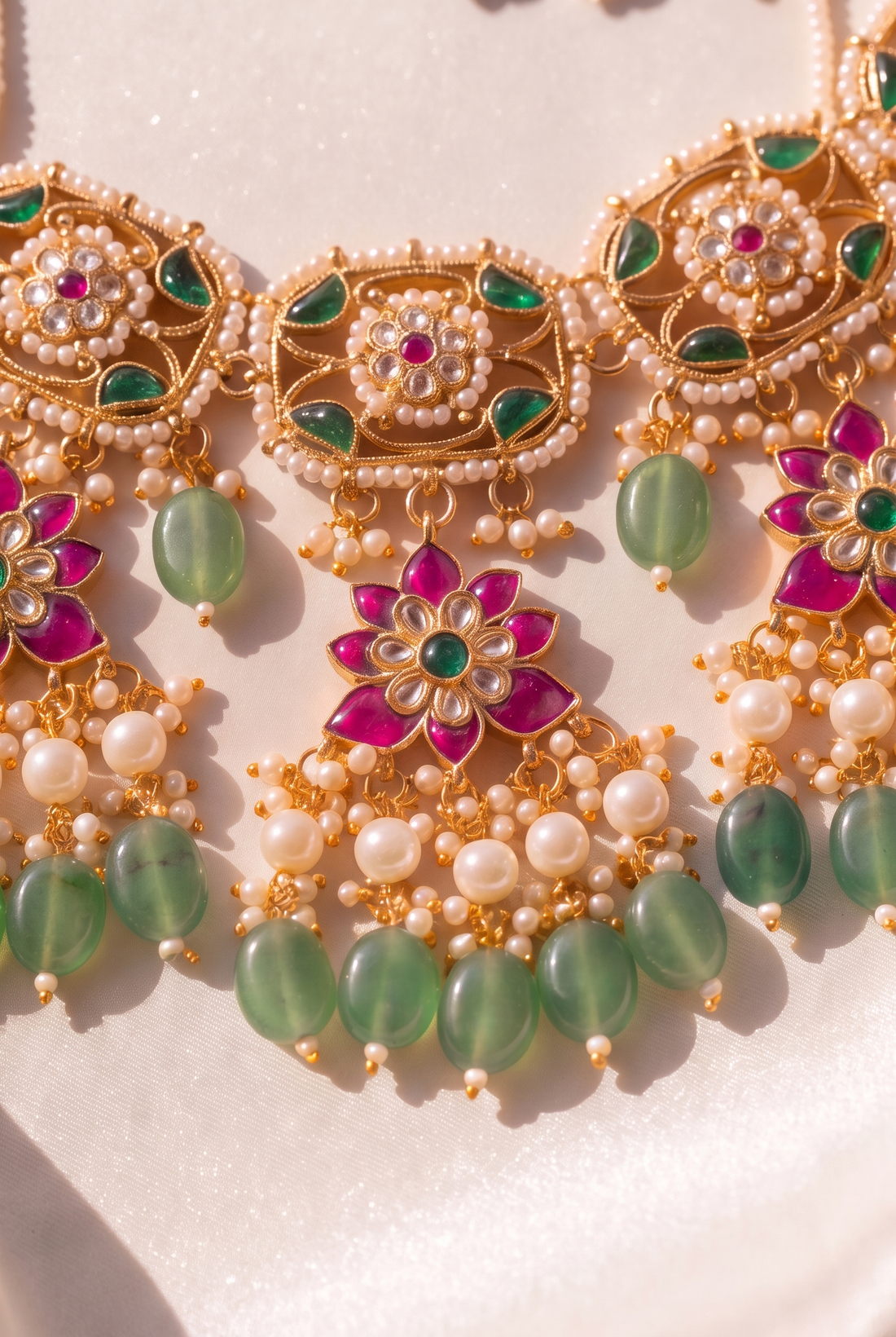 Lavali Necklace with Earrings
