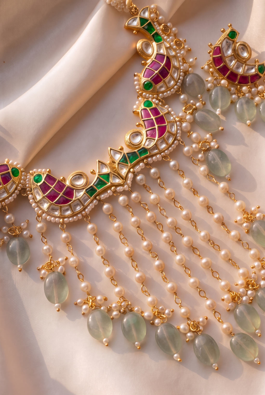 Vasumati Necklace with Earrings