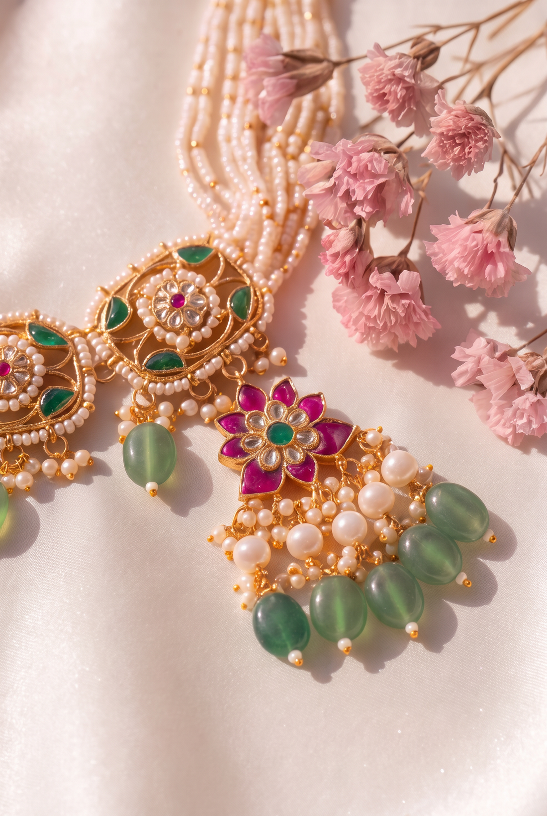 Lavali Necklace with Earrings