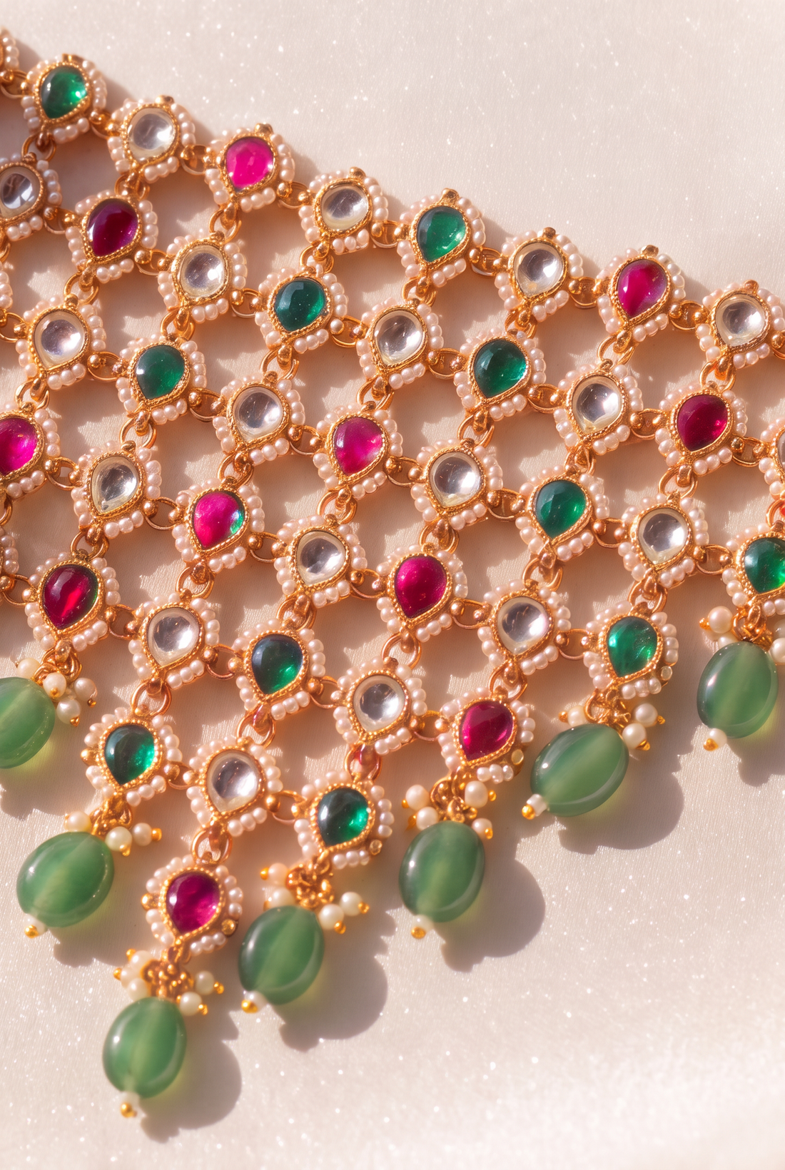 Vimala Necklace with Earrings