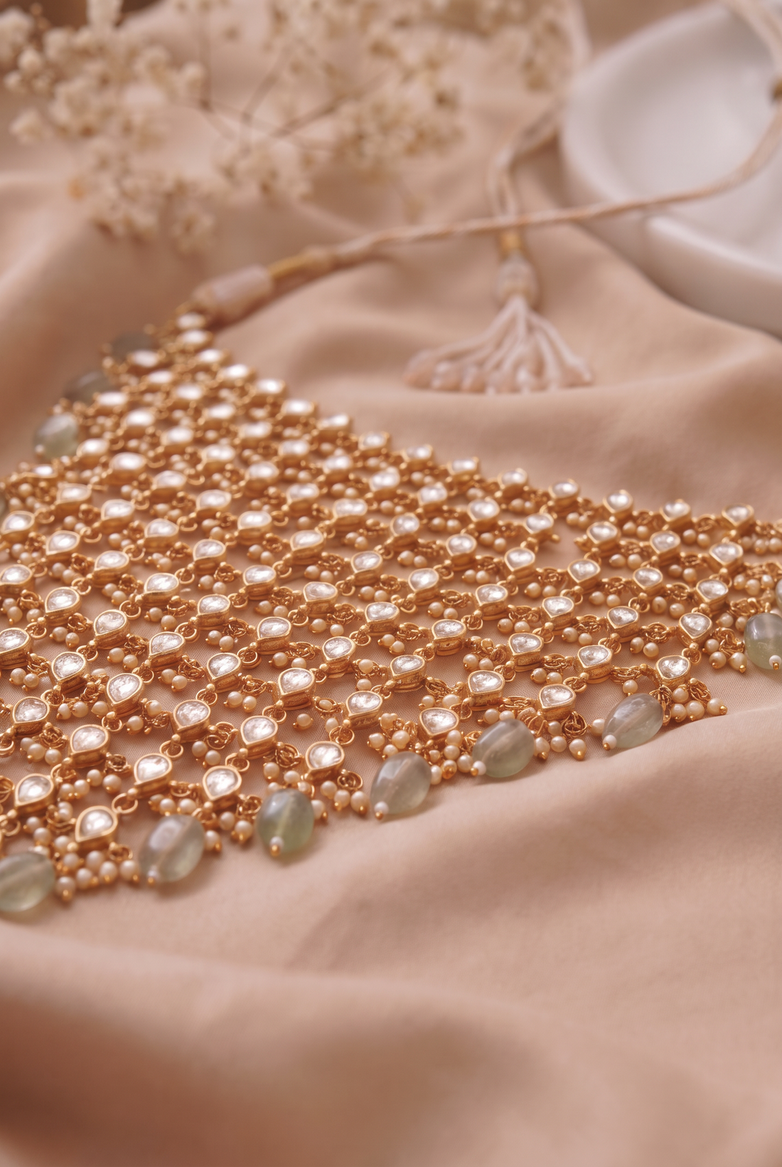 Shalini Necklace with Earrings
