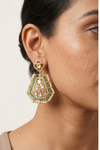 Jade Pearl Pavilion Earrings