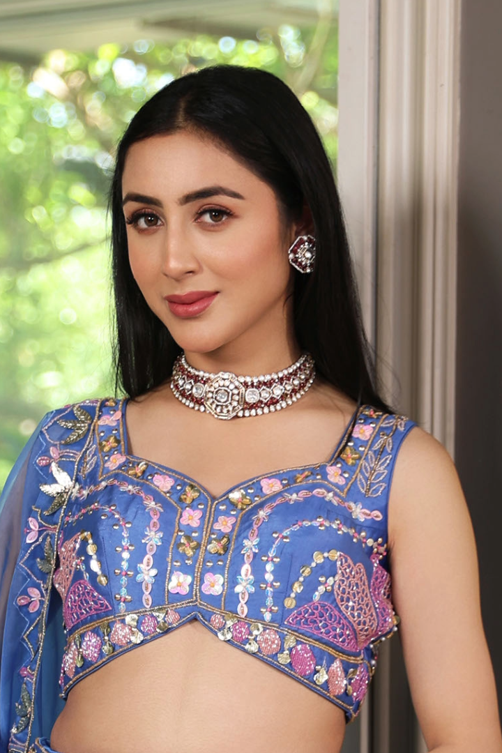 Urvi Necklace with Studs