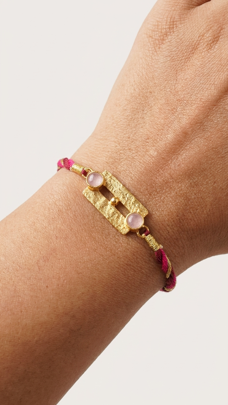 Anvaya Rakhi - 925 silver rakhi by SOLV, view 2