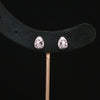Silver Nugget Studs