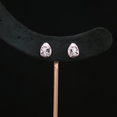 Silver Nugget Studs