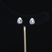 Silver Nugget Studs