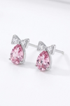 Rose Bow Studs