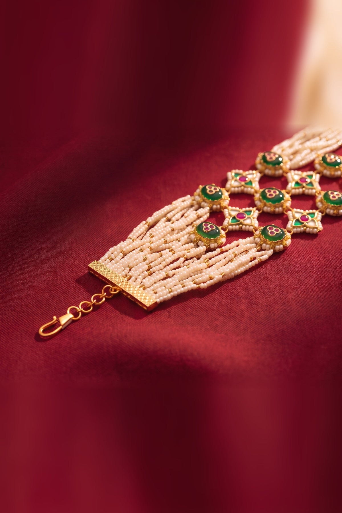 Padmavati Pearl Bracelet